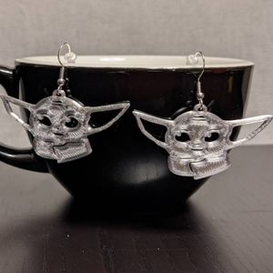 New Star Wars Baby Yoda Earrings. Custom Jewelry